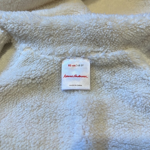 Hanna Andersson 2T Christmas Zip Sweater - Picture 5 of 6